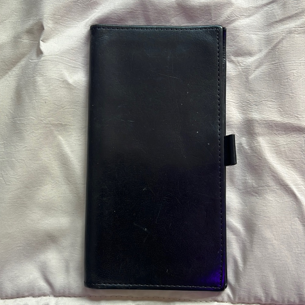 Vintage Coach checkbook cover